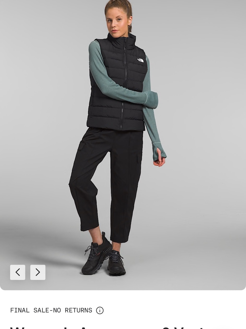 The North Face - Women’s Aconcagua 3 Vest in Black - Picture 2 of 13